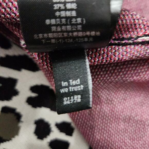 Ted Baker Pheebei Leopard Print Knit Dress Size Ted 1 - US 4 - Picture 5 of 8